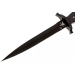 Couteau Fox Military Bellum 21711 lame 17,5cm manche G10 noir + étui