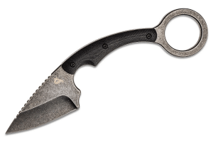Couteau de cou Black FOX Spercwarcom BF.730 lame 6,5cm manche en G10 avec un étui en kydex