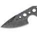 Couteau de cou Black FOX Skelergo BF.734 lame 6,5cm manche en G10 avec un étui en kydex