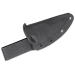 Couteau de cou Black FOX Skelergo BF.734 lame 6,5cm manche en G10 avec un étui en kydex