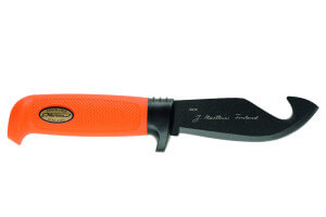 Couteau Marttiini Orange Martef 378024 lame 11cm manche caoutchouc + étui