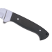 Couteau Herbertz 102110 lame en inox 9,8cm manche en micarta noir avec étui en cuir