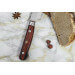 Couteau à pain Fukito Rosewood Damas 67 couches 21cm manche bois de rose