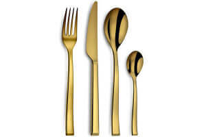 Ménagère 24 pièces Couzon Side acier 18/10 3,5mm