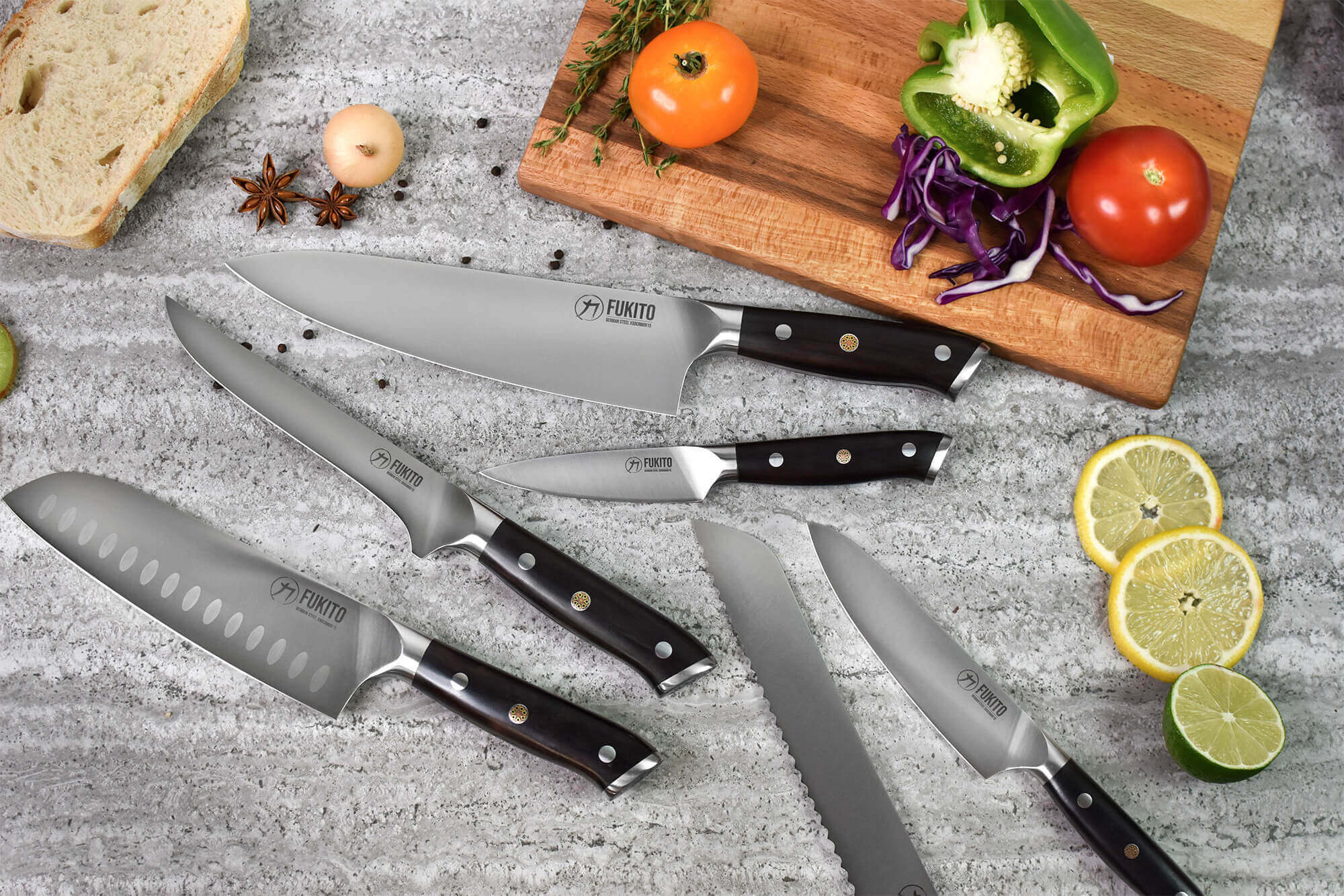 Boutique officielle des couteaux de cuisine Fukito haut de gamme