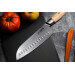 Couteau santoku Fukito Pakka San Mai alvéolé 18cm