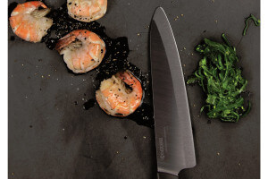 Couteau de Chef Kyocera lame 18 cm en céramique noire