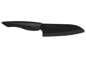 Couteau Santoku Kyocera lame 14 cm en céramique noire