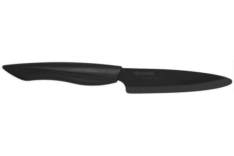 Couteau d'office Kyocera lame 11 cm en céramique noire