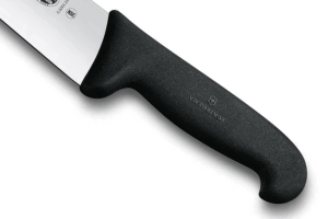 Couteau de boucher Victorinox 5.5203.23 lame 23cm manche fibrox noir