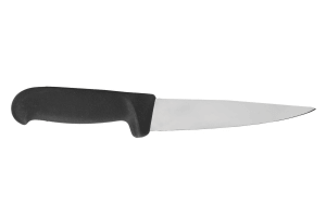 Couteau à désosser et à saigner Victorinox 5.5603.16 lame 16cm manche en fibrox noir