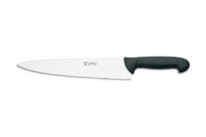 Couteau de tour/chef Jero Ecoline manche surmoulé noir 20cm