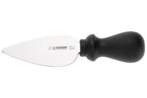 Couteau à parmesan Giesser lame 11cm manche noir arrondi