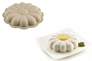 Moule silicone 3D Silikomart Primavera forme marguerite
