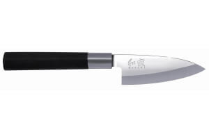 Couteau Deba japonais KAI Wasabi Black lame 10.5cm