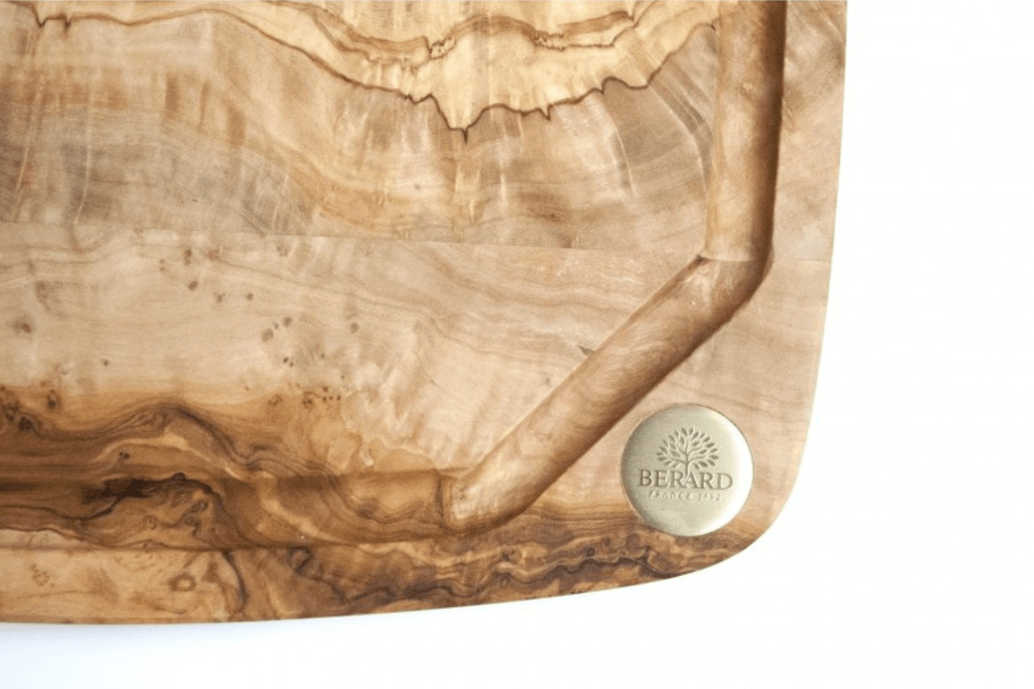 Olivewood cutting board by BERARD Olivier