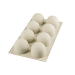 Moule silicone 3D Silikomart Dolce Tartufo 8 portions