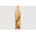 Planche apéritif en chêne Selbrae House 65x15x2cm avec poignée - Motif cerf