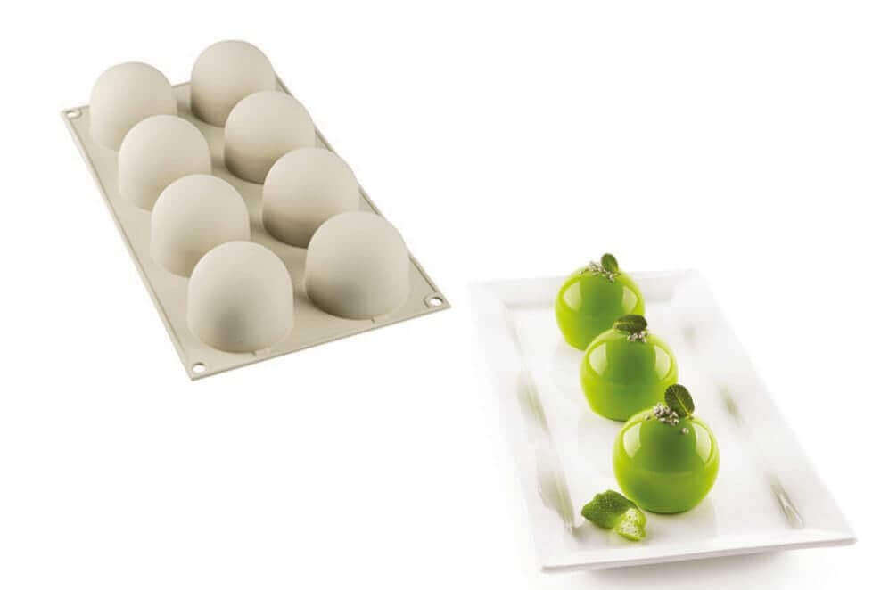 Couvercle En Silicone UFO 21 – Vert, Diamètre 215 Mm – Made In Italy, Résistant De -40°C à +150°C