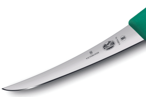 Couteau à désosser Victorinox 5.6604.15 lame renversée 15cm manche en fibrox vert