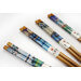 Set de 5 paires de baguettes chinoises en bambou Kutoyama - Modèle 2