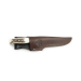 Couteau Puma IP Wildmeister Stag 366212 lame 11,8cm manche bois de cerf/micarta + étui en cuir
