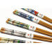 Set de 5 paires de baguettes chinoises en bambou Kutoyama - Modèle 1