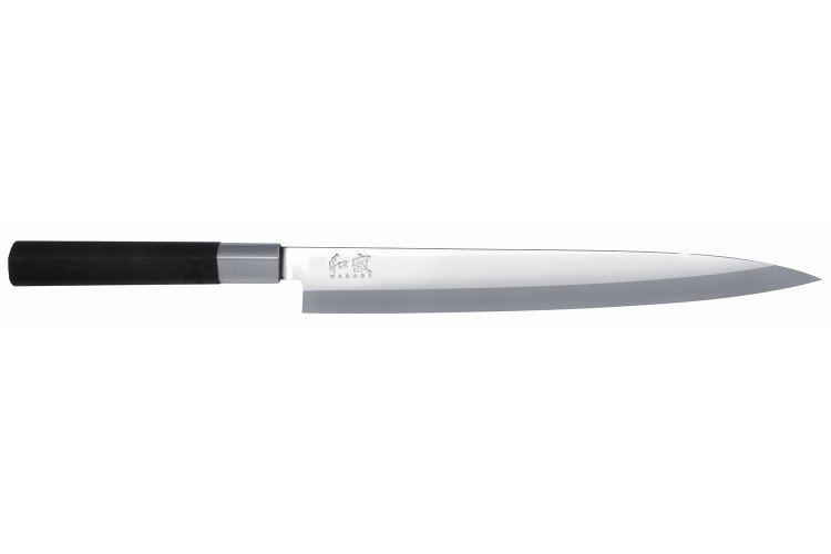 Couteau yanagiba japonais KAI Wasabi Black lame 24cm