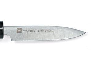 Couteau d'office japonais Chroma Haiku 8cm manche Honoki