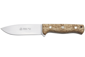 Couteau Puma IP Beaver 270112 lame 11,5cm manche bouleau + étui en cuir