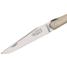 Couteau pliant Laguiole G.DAVID Aile de Pigeon 3789 manche en nylon blanc 9cm