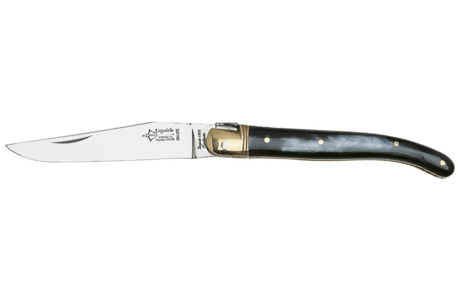 Couteau pliable design Laguiole en acier et métal