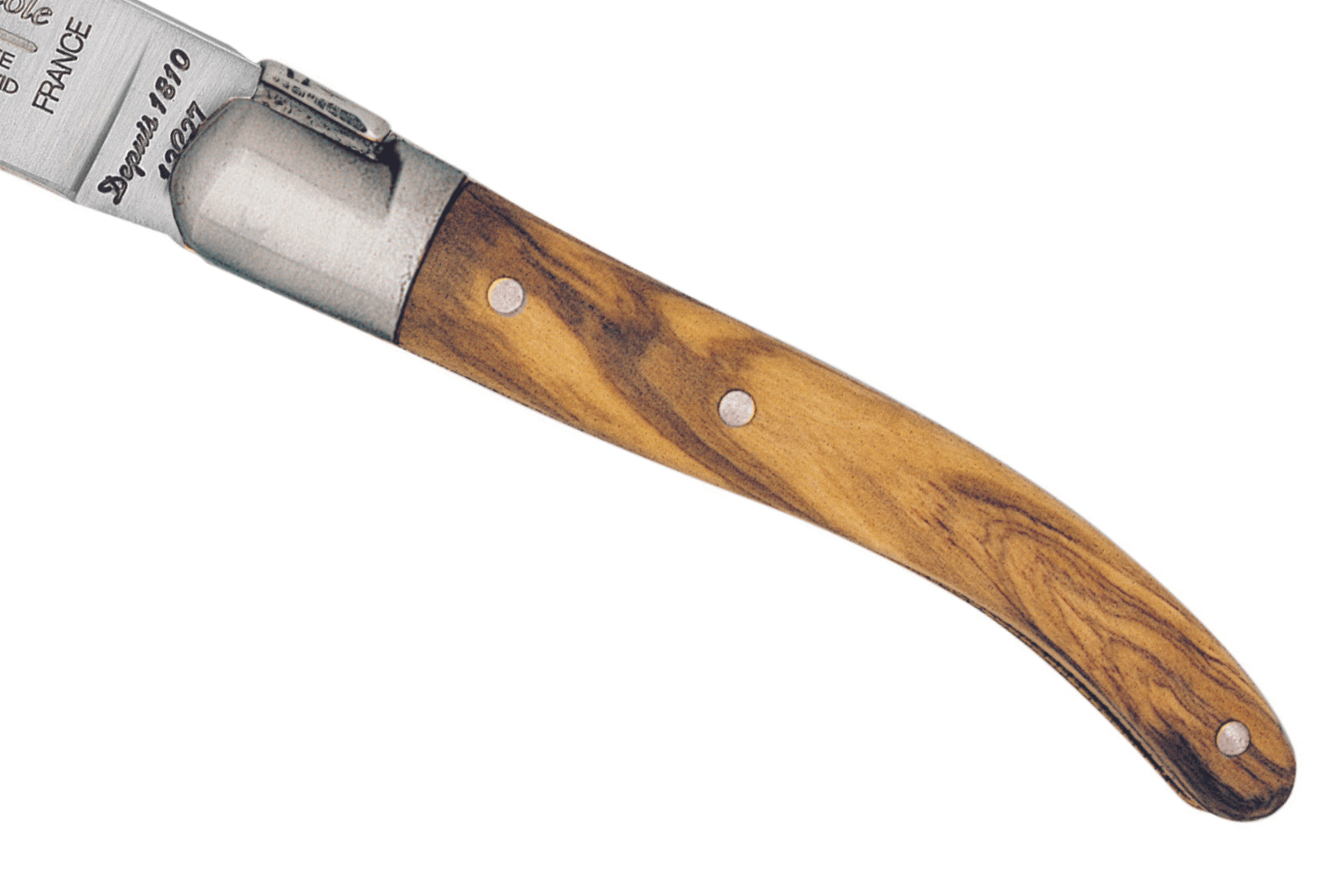Couteau de table, mitre inox mat, Ébène – Laguiole