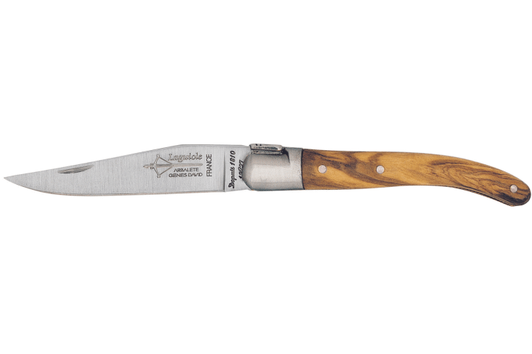 Couteau de table, mitre inox mat, Ébène – Laguiole