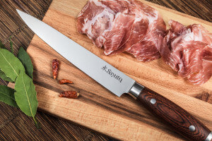 Couteau à découper Sayuto Pakka X50 20,5cm