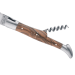 Couteau pliant Laguiole GILLES 8672 manche noyer 12cm avec tire-bouchon