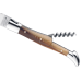 Couteau pliant Laguiole GILLES 8682 manche pointe de corne blonde 12cm avec tire-bouchon