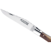 Couteau pliant Laguiole GILLES 8682 manche pointe de corne blonde 12cm avec tire-bouchon