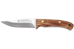 Couteau Puma IP Catamount Olive 305410 lame 9,2cm manche olivier + étui en cuir