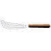 Spatule ajourée Triangle manche bois de cerisier 29cm