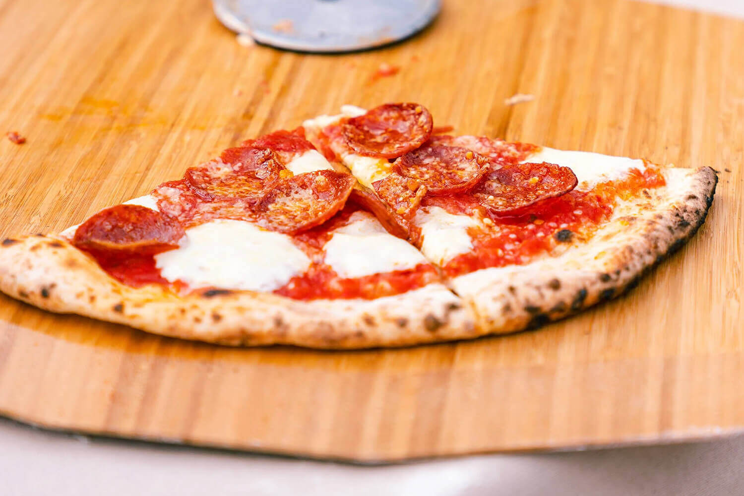 Cuillère à pizza en Bamboe Solo Stove, Planche de service en bois,  cuillère à pizza