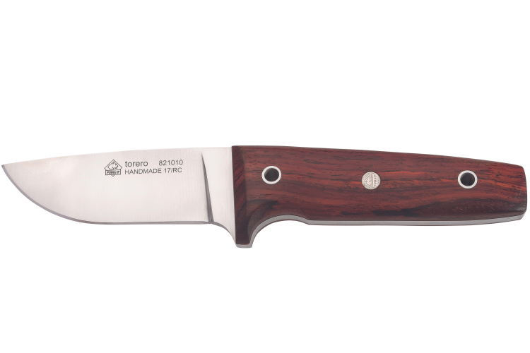 Couteau Puma IP Torero 322810 lame 10,2cm manche cocobolo + étui en cuir