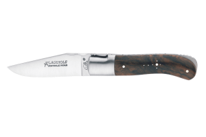 Couteau pliant Laguiole GILLES 9471 manche en bois de noyer 10,5cm avec mitre
