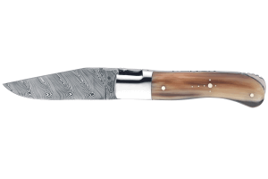 Couteau pliant Laguiole GILLES 9781 manche en pointe de corne 10,5cm