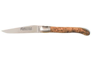 Couteau pliant Laguiole GILLES 9612 manche en bois de genévrier 12cm