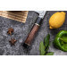 Couteau santoku Sayuto Desert Damas martelé 18cm