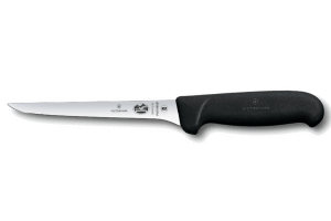 Couteau à désosser Victorinox 5.6413.12 lame flexible usée étroite 12cm manche en fibrox noir