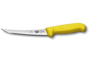 Couteau à désosser Victorinox 5.6618.12 lame flexible 12cm manche fibrox jaune