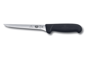 Couteau à désosser Victorinox 5.6413.15 lame flexible inox 15cm manche fibrox noir