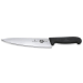 Couteau éminceur Victorinox 5.2003.22 lame 22cm manche en fibrox noir